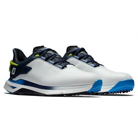 送料無料 フットジョイ FootJoy メンズ 男性用 シューズ 靴 スニーカー 運動靴 Pro/SLX Golf Shoes - White/Navy/Lime