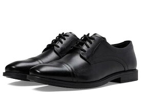 送料無料 ナンブッシュ Nunn Bush メンズ 男性用 シューズ 靴 オックスフォード 紳士靴 通勤靴 Baxter Cap Toe Oxford - Black