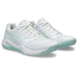 送料無料 アシックス ASICS レディース 女性用 シューズ 靴 スニーカー 運動靴 GEL-Dedicate 8 Tennis Shoe - White/Pale Blue