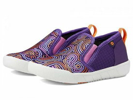 送料無料 ボグス Bogs Kids キッズ 子供用 キッズシューズ 子供靴 スニーカー 運動靴 Kicker II Slip-On - Cloud Geo (Toddler/Little Kid) - Purple Multi