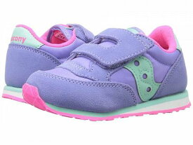 送料無料 サッカニー Saucony Kids 女の子用 キッズシューズ 子供靴 スニーカー 運動靴 Saucony Originals Kids Jazz Hook &amp; Loop Sneaker(Toddler/Little Kid) - Periwinkle