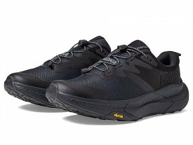 送料無料 ホカ Hoka メンズ 男性用 シューズ 靴 ブーツ ハイキング トレッキング Transport - Black/Black