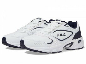 送料無料 フィラ Fila メンズ 男性用 シューズ 靴 スニーカー 運動靴 Memory Decimus - Fila Navy/Metallic Silver