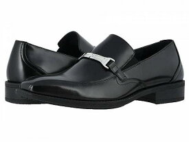 送料無料 ステーシーアダムス Stacy Adams メンズ 男性用 シューズ 靴 ローファー Adrian Bike Toe Slip-On - Black