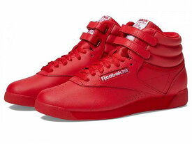 送料無料 リーボック Reebok Lifestyle レディース 女性用 シューズ 靴 スニーカー 運動靴 Freestyle Hi High Top - Vector Red/White1