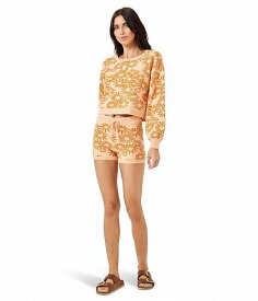 送料無料 エルスペース L*Space レディース 女性用 ファッション ショートパンツ 短パン Plumeria Shorts - Flowers For Hours