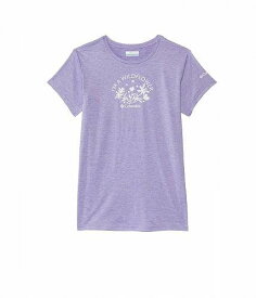 送料無料 コロンビア Columbia Kids 女の子用 ファッション 子供服 Tシャツ Mission Peak(TM) Short Sleeve Graphic Shirt (Little Kids/Big Kids) - Paisley Purple/Floral Fancy