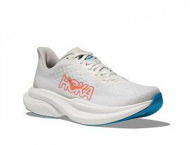 送料無料 ホカ Hoka レディース 女性用 シューズ 靴 スニーカー 運動靴 Mach 6 - White/Nimbus Cloud