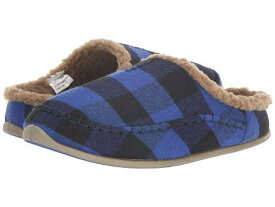 送料無料 デアスタッグズ Deer Stags メンズ 男性用 シューズ 靴 スリッパ Nordic Slipper - Blue/Black