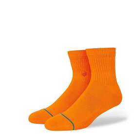 送料無料 スタンス Stance ファッション ソックス 靴下 Icon Quarter - Orange