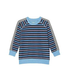 送料無料 Chaser Kids 男の子用 ファッション 子供服 セーター Stripe Pullover (Toddler/Little Kids) - Blue Vista