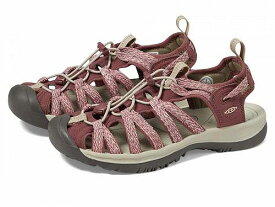 送料無料 キーン Keen レディース 女性用 シューズ 靴 サンダル Whisper - Rose Brown/Peach Parfait