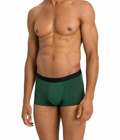 送料無料 ハンロ Hanro メンズ 男性用 ファッション 下着 Micro Touch Boxer Brief - Leaf Green