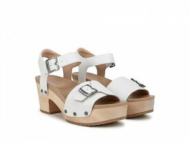 送料無料 ドクターショール Dr. Scholl&#039;s レディース 女性用 シューズ 靴 サンダル Original Love Block Heel Sandal - White Leather