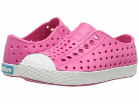 送料無料 ネイティブ Native Shoes Kids キッズ 子供用 キッズシューズ 子供靴 スニーカー 運動靴 Jefferson Slip-on Sneakers (Toddler/Little Kid) - Hollywood Pink/Shell White
