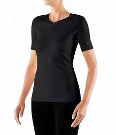 送料無料 ファルケ Falke レディース 女性用 ファッション Tシャツ ESS Sport Cooling Short Sleeve - Black