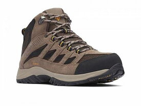 送料無料 コロンビア Columbia メンズ 男性用 シューズ 靴 ブーツ ハイキング トレッキング Crestwood Mid Waterproof - Cordovan/Squash 1