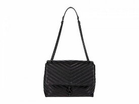 送料無料 レベッカミンコフ Rebecca Minkoff レディース 女性用 バッグ 鞄 バックパック リュック Edie Flap Shoulder Bag - Black 2