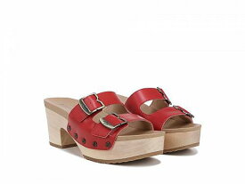 送料無料 ドクターショール Dr. Scholl&#039;s レディース 女性用 シューズ 靴 サンダル Original Vibe Platform Slide Sandal - Heritage Red Leather