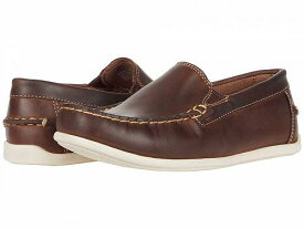 送料無料 フローシャイム Florsheim Kids 男の子用 キッズシューズ 子供靴 ローファー Jasper Venetian Jr. (Toddler/Little Kid/Big Kid) - Brown Crazy Horse