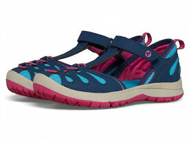 送料無料 メレル Merrell Kids キッズ 子供用 キッズシューズ 子供靴 サンダル Hydro Lily (Toddler/Little Kid/Big Kid) - Navy/Turquoise/Berry