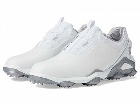 送料無料 フットジョイ FootJoy メンズ 男性用 シューズ 靴 スニーカー 運動靴 Tour Alpha BOA Golf Shoes - White/White/Silver