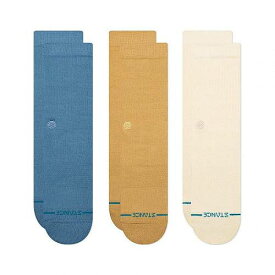 送料無料 スタンス Stance ファッション ソックス 靴下 Icon 3 Pack - Cream