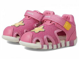 送料無料 ジオックス Geox Kids 女の子用 キッズシューズ 子供靴 サンダル Iupidoo 3 (nfant/Toddler) - Dark Pink/Yellow