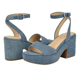 送料無料 カルバンクライン Calvin Klein レディース 女性用 シューズ 靴 ヒール Summer - Blue Denim
