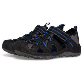 送料無料 メレル Merrell Kids キッズ 子供用 キッズシューズ 子供靴 サンダル Hydro 2 (Toddler/Little Kid/Big Kid) - Black/Grey/Royal