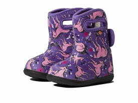 送料無料 ボグス Bogs Kids キッズ 子供用 キッズシューズ 子供靴 ブーツ スノーブーツ Baby Bogs II Unicorn Awesome (Toddler) - Violet Multi