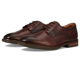 送料無料 クラークス Clarks メンズ 男性用 シューズ 靴 オックスフォード 紳士靴 通勤靴 Un Hugh Lace - Brown Leather
