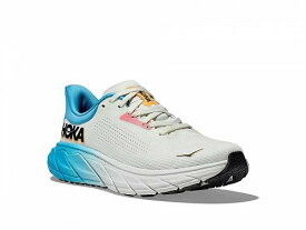 送料無料 ホカ Hoka レディース 女性用 シューズ 靴 スニーカー 運動靴 Arahi 7 - Blanc De Blanc/Swim Day