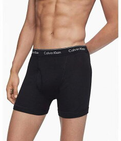 送料無料 カルバンクライン Calvin Klein Underwear メンズ 男性用 ファッション 下着 Cotton Classics Multipack Boxer Brief - White/Black/Grey Heather
