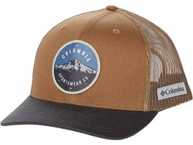 送料無料 コロンビア Columbia ファッション雑貨 小物 帽子 タッカーハット Columbia Mesh(TM) Snap Back Hat - Delta/Shark/Mt Hood Cicle Patch
