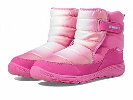 送料無料 メレル Merrell Kids キッズ 子供用 キッズシューズ 子供靴 ブーツ スノーブーツ Polar Puffer (Toddler/Little Kid/Big Kid) - Pink Multi