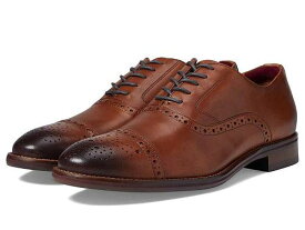 送料無料 ジョーンストンアンドマーフィー Johnston &amp; Murphy メンズ 男性用 シューズ 靴 オックスフォード 紳士靴 通勤靴 Conard 2.0 Cap Toe - Tan Full Grain