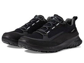 送料無料 エコー スポーツ ECCO Sport メンズ 男性用 シューズ 靴 ブーツ ハイキング トレッキング Ultra Terrain Waterproof Low Hiking Shoe - Black/Black