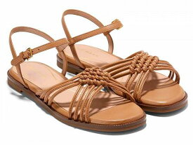 送料無料 コールハーン Cole Haan レディース 女性用 シューズ 靴 サンダル Jitney Knot Sandals - Pecan Leather