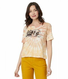 送料無料 トードアンドコー Toad&amp;Co レディース 女性用 ファッション Tシャツ Boundless Jersey Short Sleeve Crew - Mandarin Tie-Dye