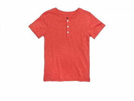 送料無料 アパマンキッズ Appaman Kids 男の子用 ファッション 子供服 Tシャツ Day Party Henley (Toddler/Little Kid/Big Kid) - Coral