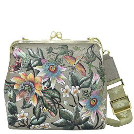 送料無料 アヌシュカ Anuschka レディース 女性用 バッグ 鞄 ハンドバッグ サッチェル Medium Frame Satchel - 700 - Floral Passion