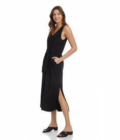 送料無料 カレンケーン Karen Kane レディース 女性用 ファッション ドレス Tie Front Midi Dress - Black