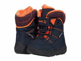 送料無料 カミック Kamik Kids 男の子用 キッズシューズ 子供靴 ブーツ スノーブーツ Stance 2 (Toddler) - Navy/Flame