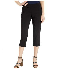 送料無料 クレイジーラリー Krazy Larry レディース 女性用 ファッション パンツ ズボン Pull-On Capri Pants - Black