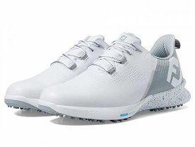 送料無料 フットジョイ FootJoy メンズ 男性用 シューズ 靴 スニーカー 運動靴 FJ Fuel Golf Shoes - White/Grey