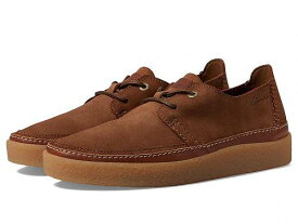 送料無料 クラークス Clarks メンズ 男性用 シューズ 靴 スニーカー 運動靴 Oakpark Lace - Cola Suede