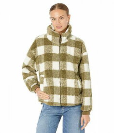 送料無料 リーバイス Levi&#039;s(R) レディース 女性用 ファッション アウター ジャケット コート Teddy Sherpa - Olive Check