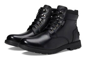 送料無料 ナンブッシュ Nunn Bush メンズ 男性用 シューズ 靴 ブーツ レースアップ 編み上げ 1912 Plain Toe Boot - Black
