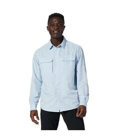 送料無料 マウンテンハードウエア Mountain Hardwear メンズ 男性用 ファッション ボタンシャツ Big &amp; Tall Canyon Long Sleeve Shirt - Blue Chambray